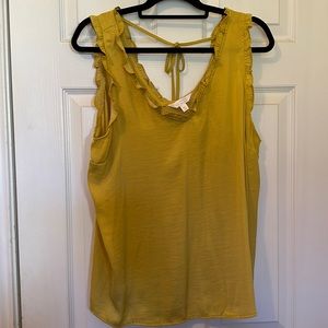 Mustard Lauren Conrad tank